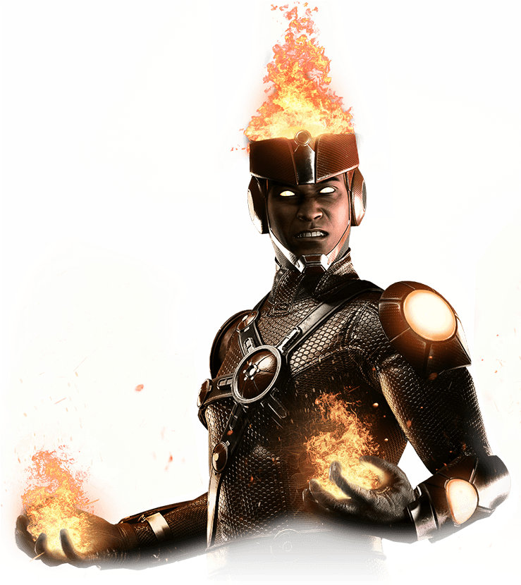 Firestorm Png Pic (black, gold, yellow)