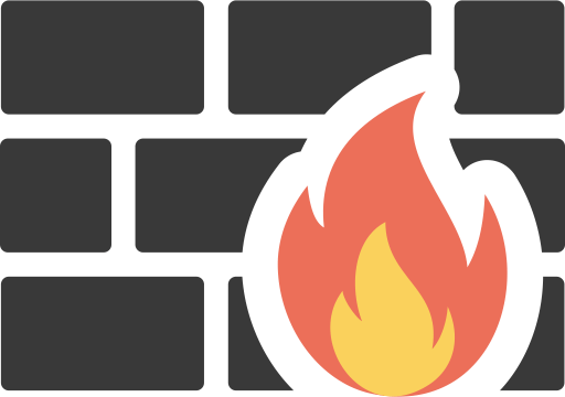 Firewall Png File (indigo, black, salmon)