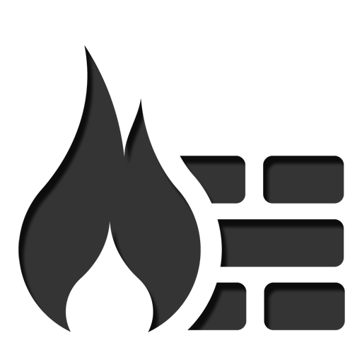 Firewall Png Pic (black)