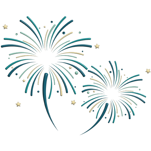 Fireworks Celebration Party Firecracker Icon Free Nobackground Png Icon Download (white)