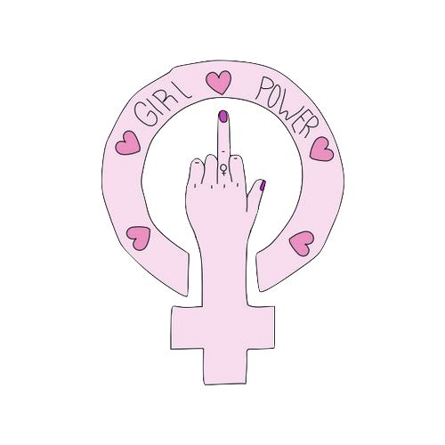 Girl Power Vector Png Photos (lavender, white)