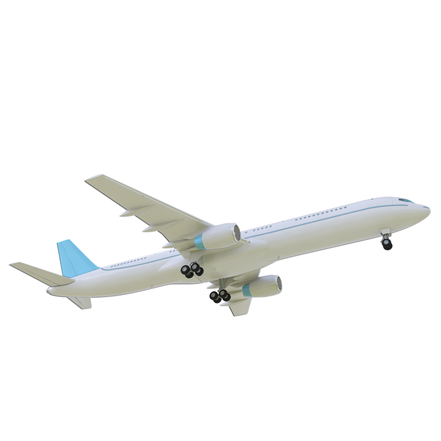 Airline Png Picture (black, silver)