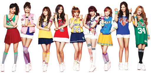 Girls Generation Png Transparent Image (black, white)