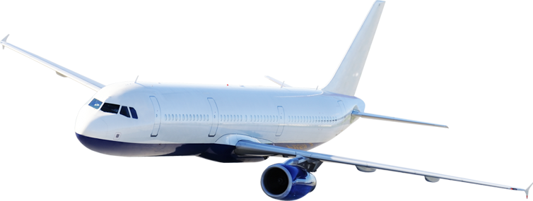 Airplane Png Free Image (gray, white, silver)