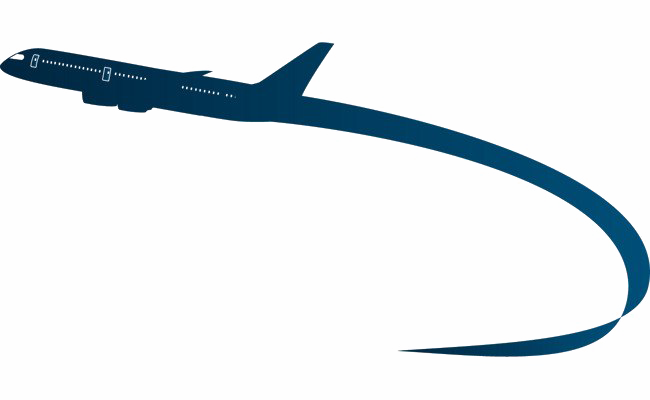 Airplane Png Image (white)