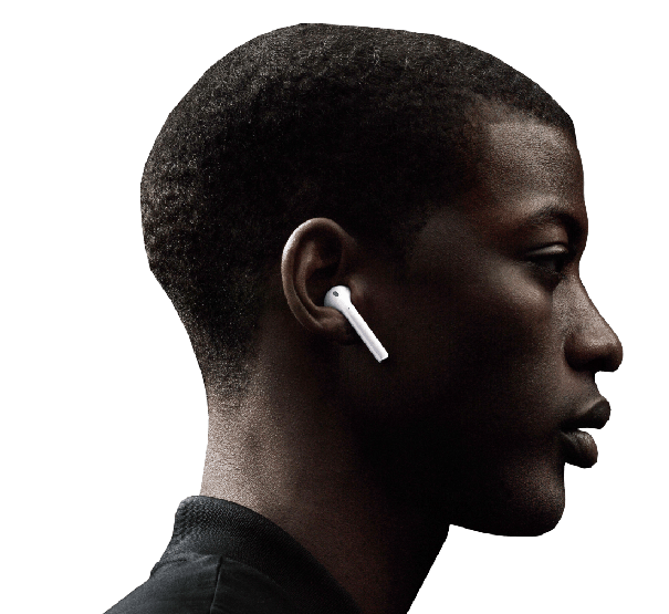 Airpods Png Pic (black, gray)