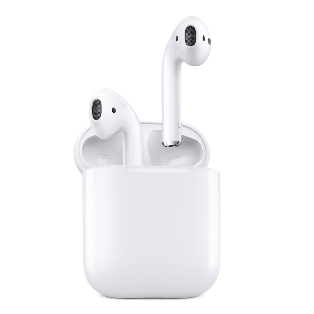 Airpods Png Transparent Picture (white, lavender, black)