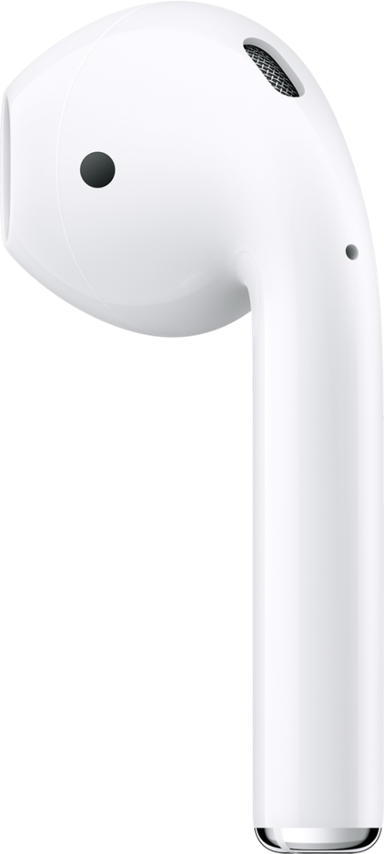 Airpods Transparent Png (white, lavender, black)