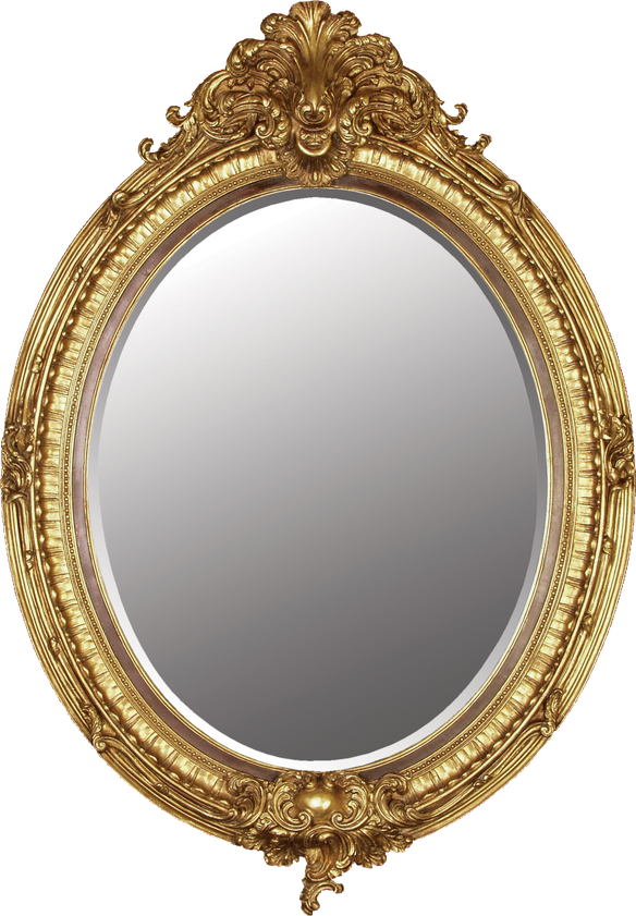 Mirror Background Png (white, gray, black)