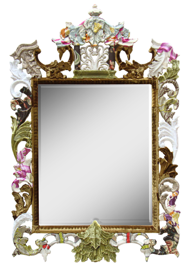 Mirror Frame Png Clipart (lavender, black)