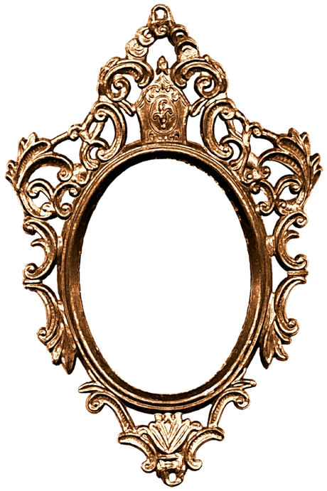 Mirror Frame Png Photos (maroon, black)