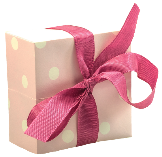 Birthday Gift Box Png Pic (black, pink, white)