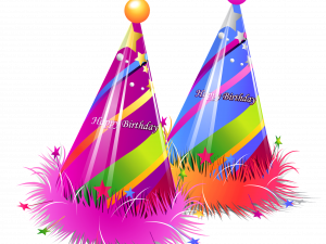 Birthday Hat Free Download Png 300X225 (black, purplish red)