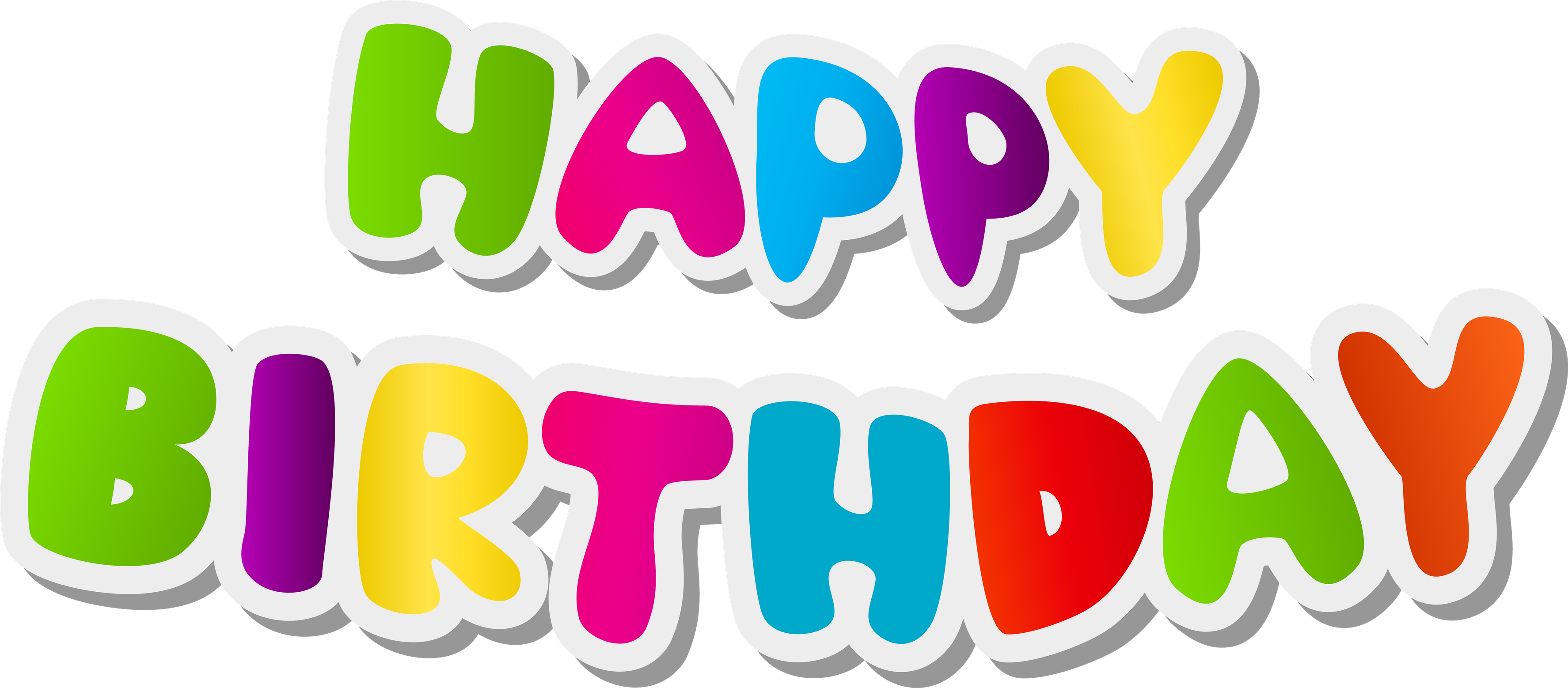 Birthday Png Image (teal, purple, olive, gold, black)