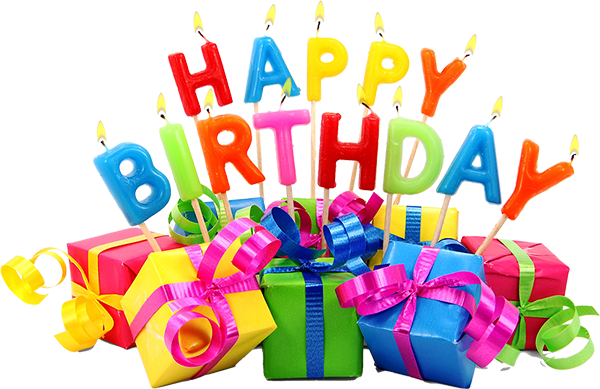 Birthday Vector Png Transparent (black)