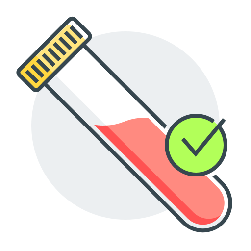 Virus Blood Infected Test Icon Free Png Icon Download (salmon, mint, white, black, lavender)