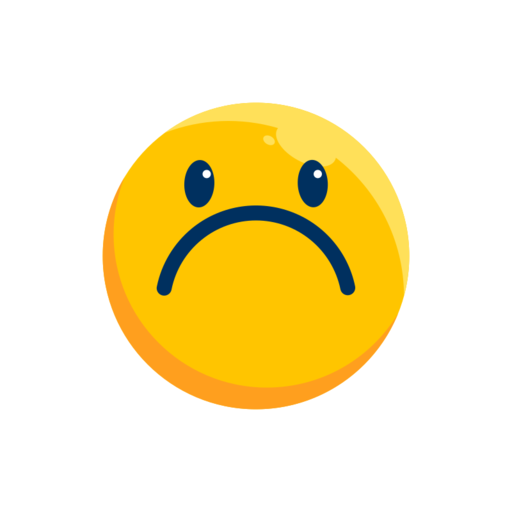 Disappointed Emoji Emoticon Emotion Face Sad Free Png Icon Download (orange, white, navy, gold)