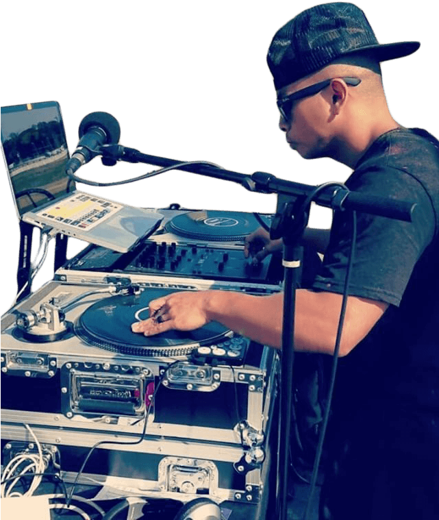 Disc Jockey Png Cutout (black, navy)