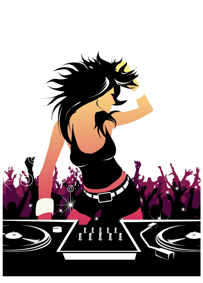 Disc Jockey Png Picture (indigo, gray, white, black, silver)