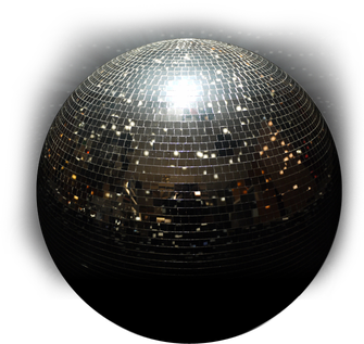 Disco Ball Png Pic (black)