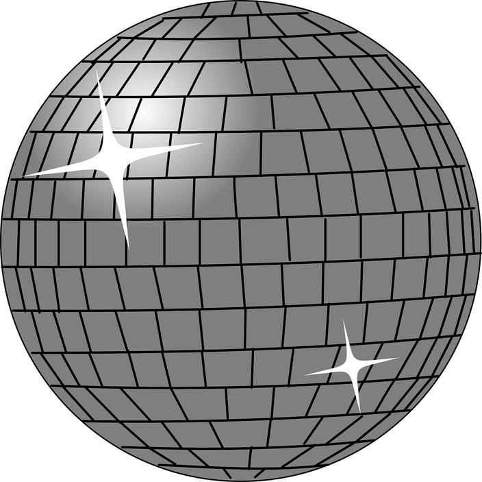 Disco Ball Transparent Images Png (black, gray, indigo)