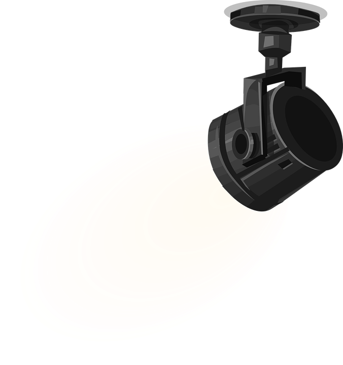 Disco Spot Light Transparent Png (black, beige)