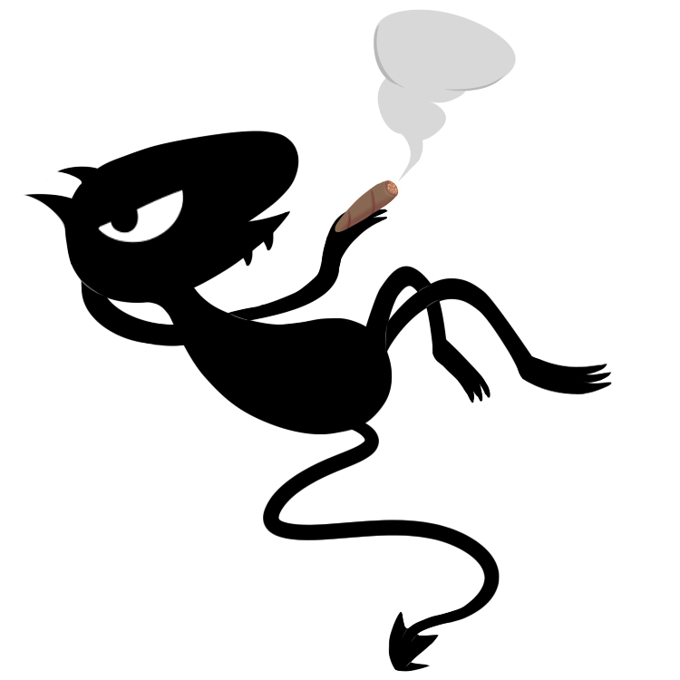 Disenchantment Png File (lavender, black, white)