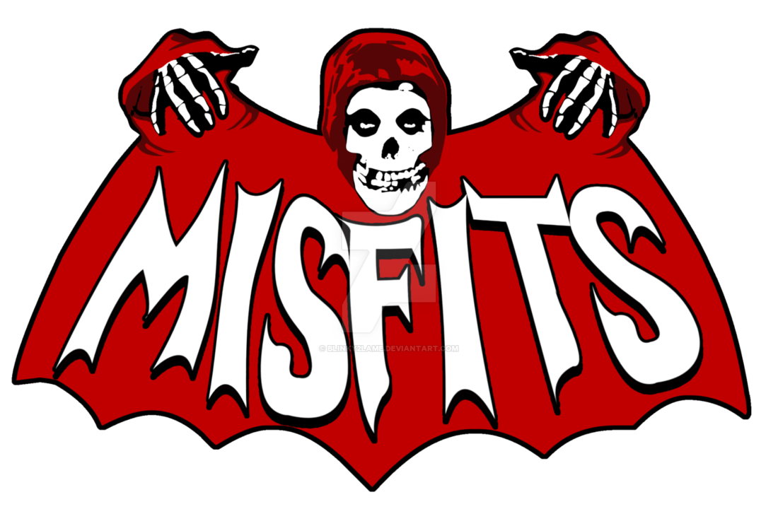 Misfits Png Photo (red, white, black)