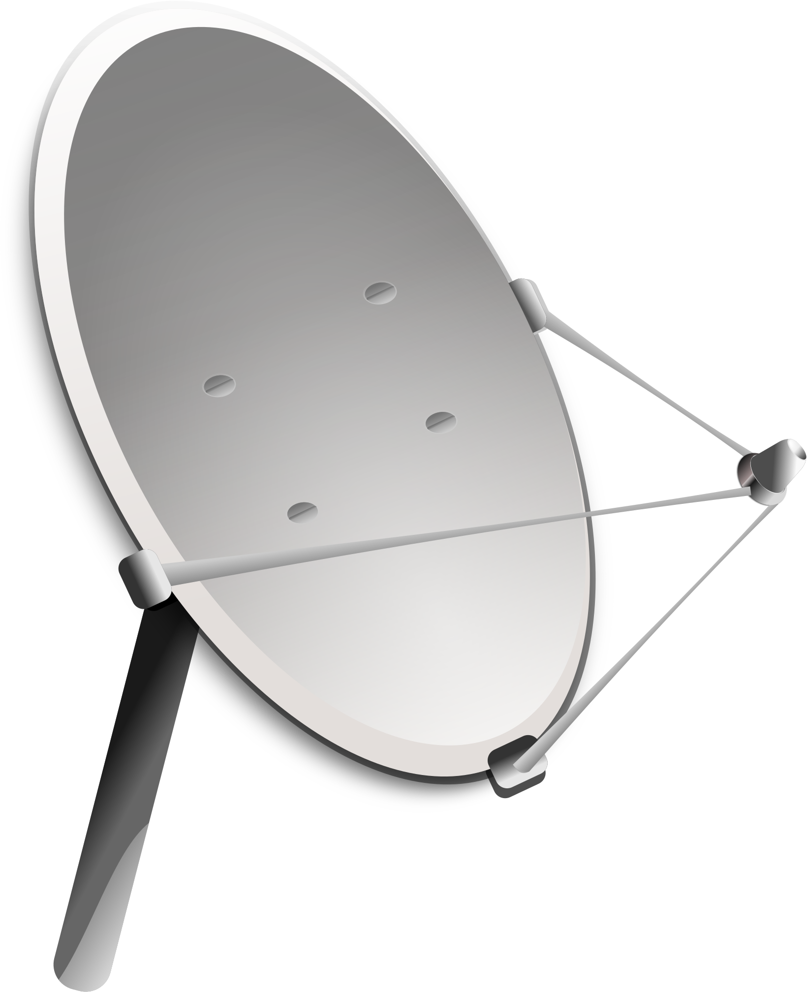 Dish Antenna Satellite Png Clipart (beige, black, gray, lavender)