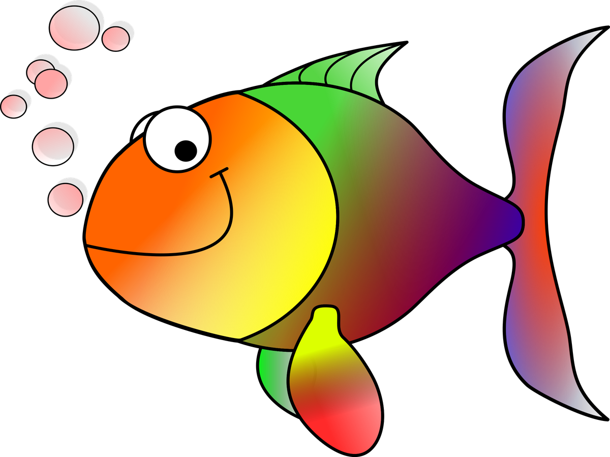 Fish Cartoon Png Hd Isolated (lime, chocolate, white, red, black)