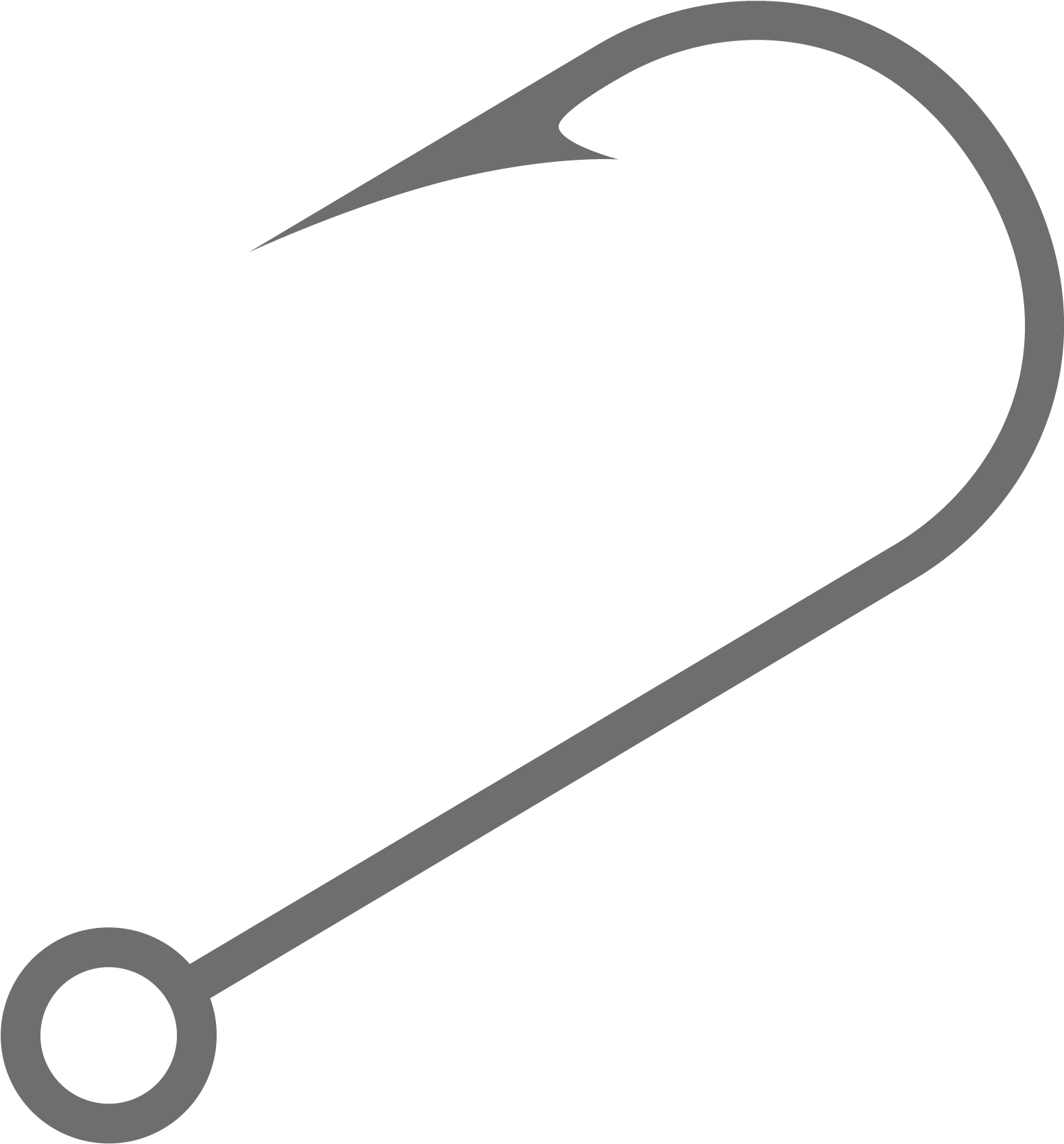 Fish Hook Png Clipart (black, gray)