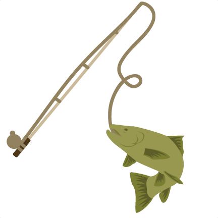 Fishing Png Clipart (gray)