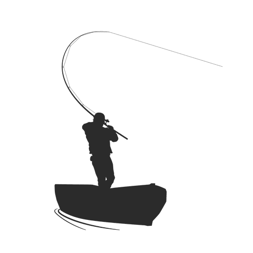 Fishing Png Image (black, gray, green)