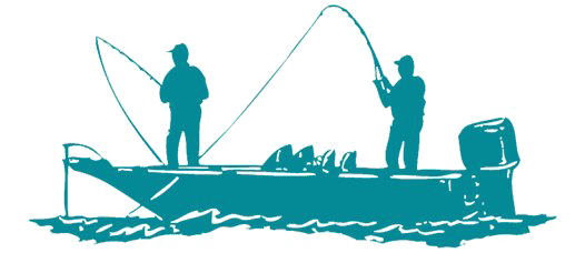 Fishing Png Photo (teal, white)