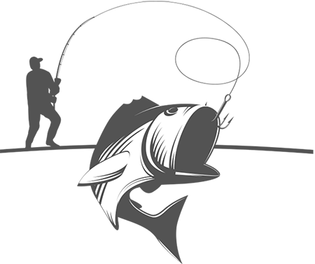 Fishing Png Pic (gray, white)