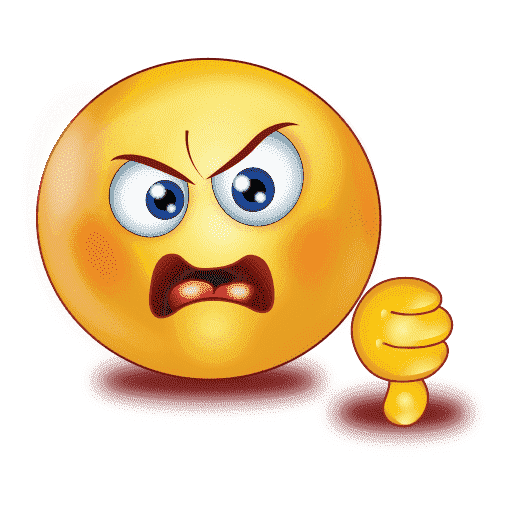 Dislike Emoji Png Clipart (gray, orange, chocolate, white, maroon)