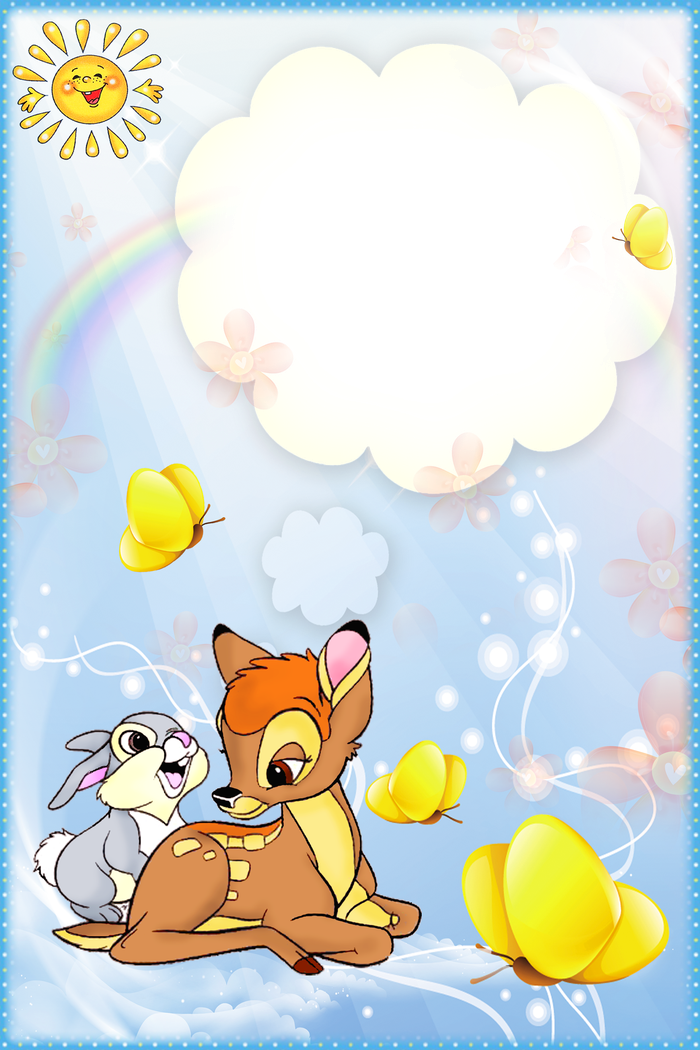 Disney Bambi Transparent Png (black, white, beige, salmon)