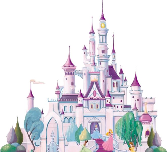 Disney Castle Png Images Hd (black)