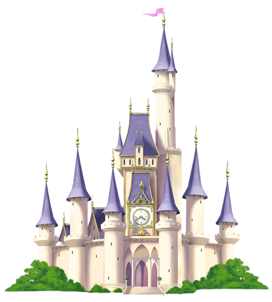 Disney Castle Transparent Png (black, beige)