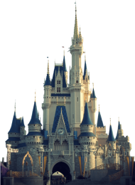 Disney Castle (black, navy)