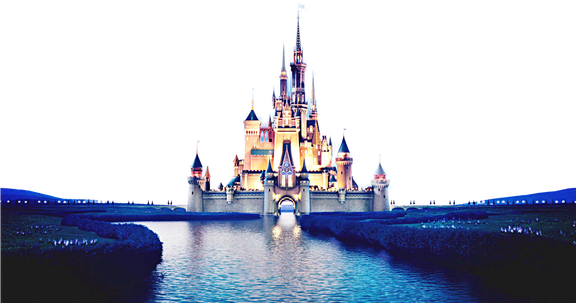 Disney Cinderella Castle Png Photos (black)