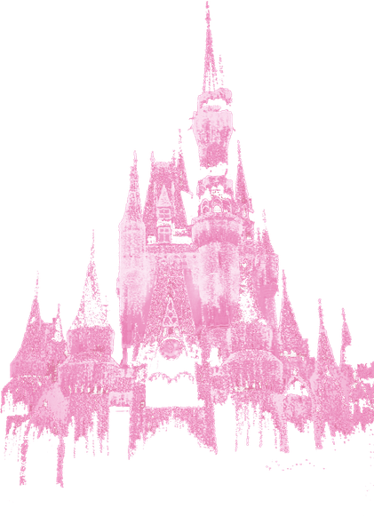 Disney Cinderella Castle Transparent Png (black, pink, plum)