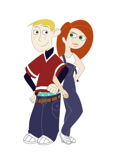 Disney Kim Possible Png Free Download (maroon, chocolate, black, white, indigo)