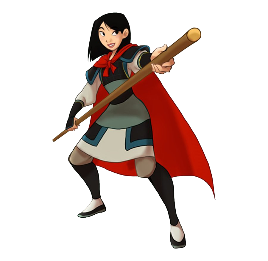 Disney Mulan Png Pic (silver, maroon, black, white, red)