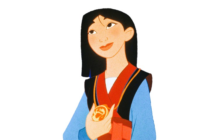 Disney Mulan Png Transparent Hd Photo (black)