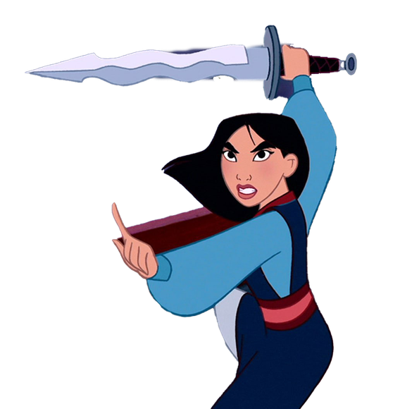 Disney Mulan Png Transparent (gray, black)