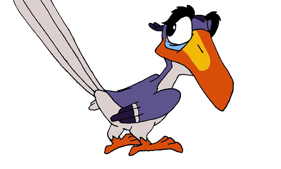 Disney Zazu Transparent Background (chocolate, silver, black, gray, white)