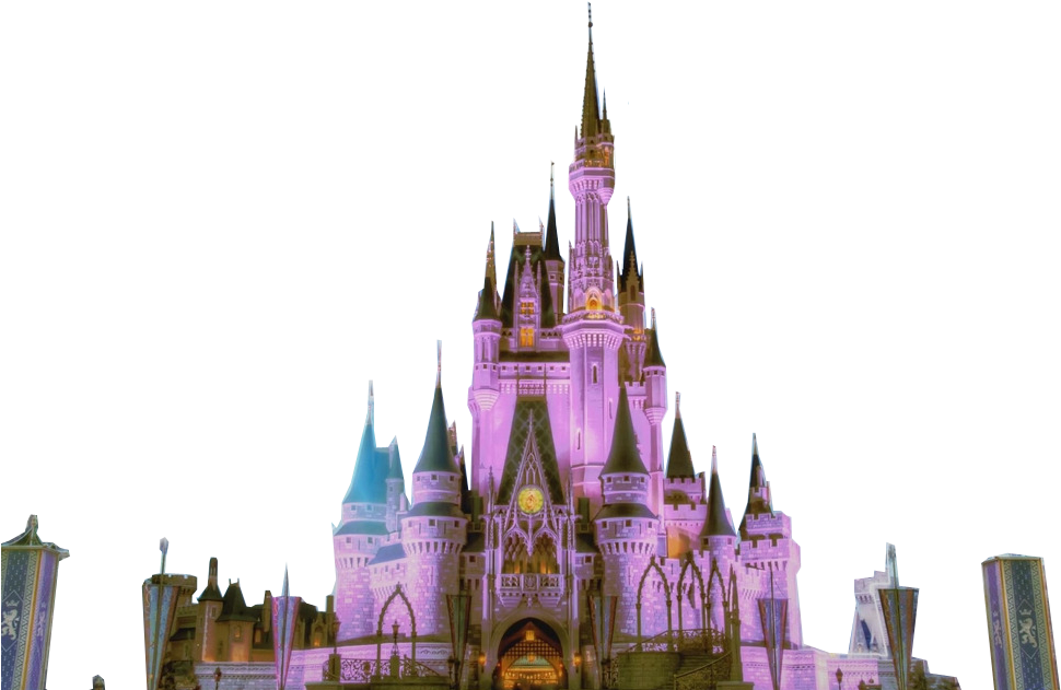 Disneyland Castle Png Photos (black)