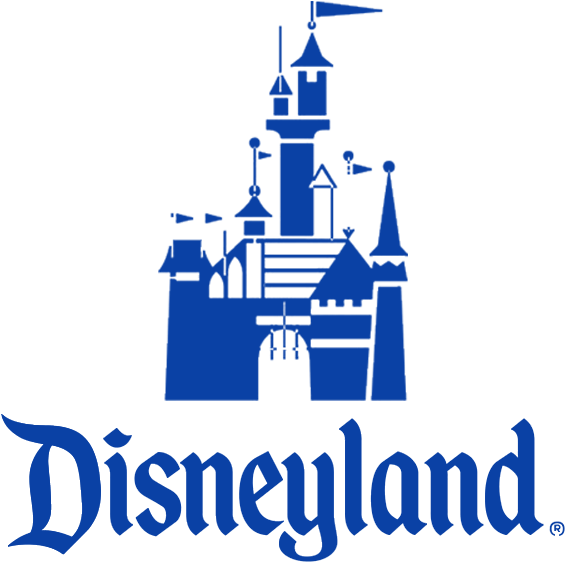 Disneyland Logo Png Photo (black, teal)