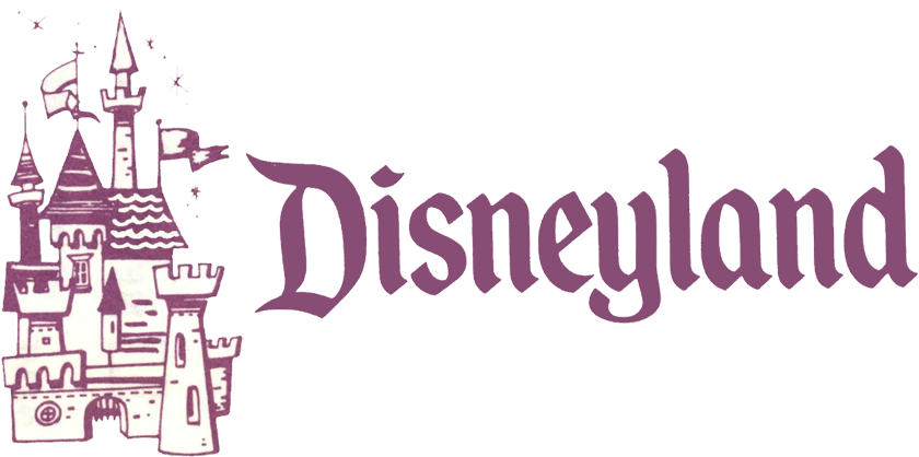 Disneyland Logo Png Pic (black, gray, white)